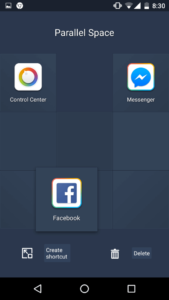install facebook application in multiple times