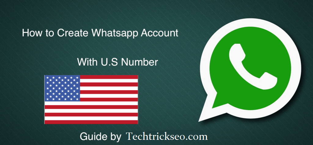 (100% Working) How To Create Whatsapp Account With USA +1 Number
