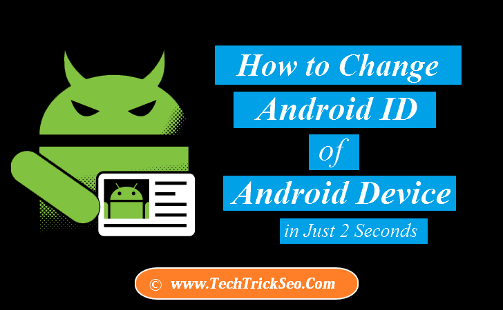 How to change android id