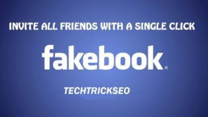 Invite All Friends To Like Facebook Page (Single Click) – 2016