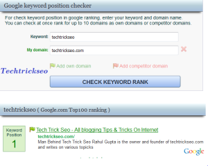 How To Check Google Keyword Ranking post