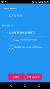 change imei in android