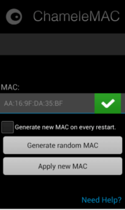 change mac android app without root