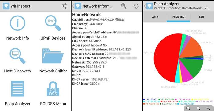 Wifi Inspect App for hack wifi using android mobile