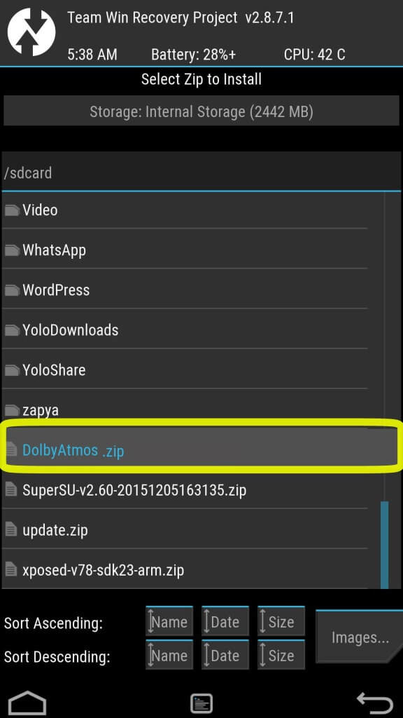 dolby atmos android zip file