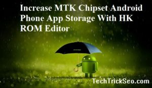 increase mtk android app storage