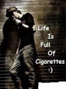 awesome boys whatsapp profile pictures with cigarette