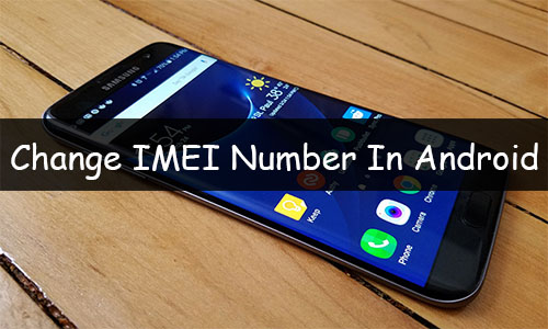 change imei number android