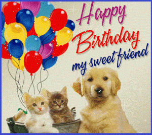 happy-birthday-my-sweet-friend-cat-dog-whatsapp-dp-300x268