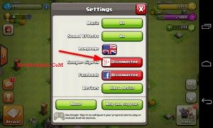 how to get the lost clash of clans village back
