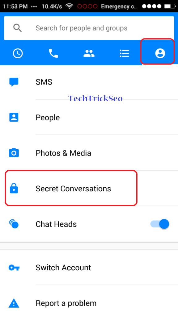 secret conversations on facebook messenger
