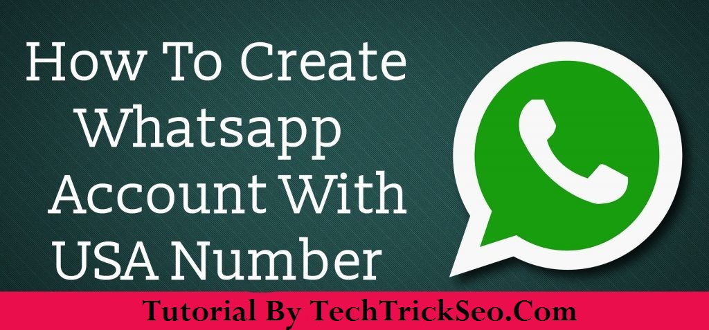 Create Whatsapp Account With USA Number