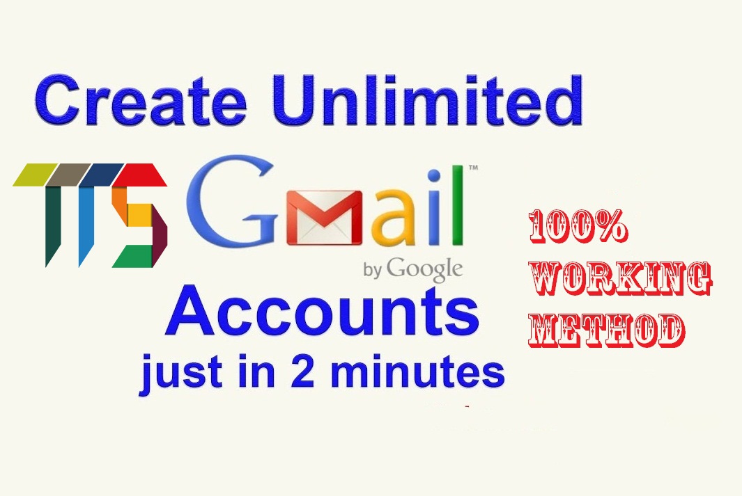 create unlimited gmail accounts without